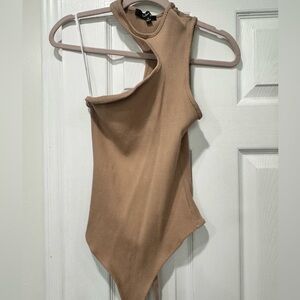 Lulus cut shoulder bodysuit